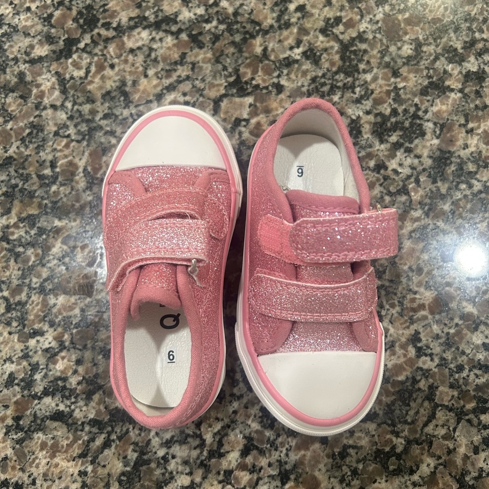Pink Sequin Size 6 Baby/Toddler Sneakers